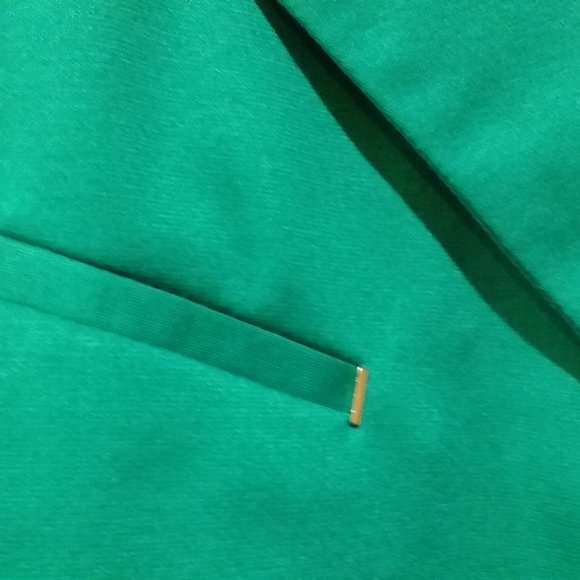 Turquoise Open Blazer Jacket - Picture 4 of 7